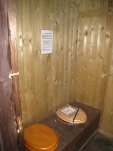 Toilet at Corrour Bothy, Glen Dee, Cairngorms